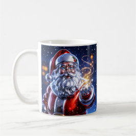 Metallic Santa Claus Kaffeetasse