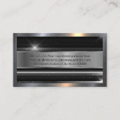 Metallic Shine | Sparkle Visitenkarte (Rückseite)