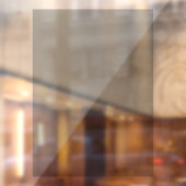 Metallic Silber Teiltransparentes Design Fensteraufkleber (Blatt 2)