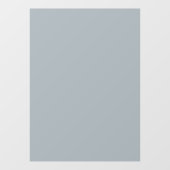 Metallic Silber Teiltransparentes Design Fensteraufkleber (Blatt)