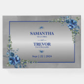 Metallic Silver, Dreams of Blue Gast Book Gästebuch (Rückseite)