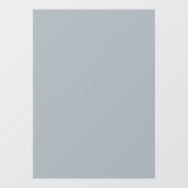 Metallic Silver Partial Transparent Design Fensteraufkleber (Blatt)