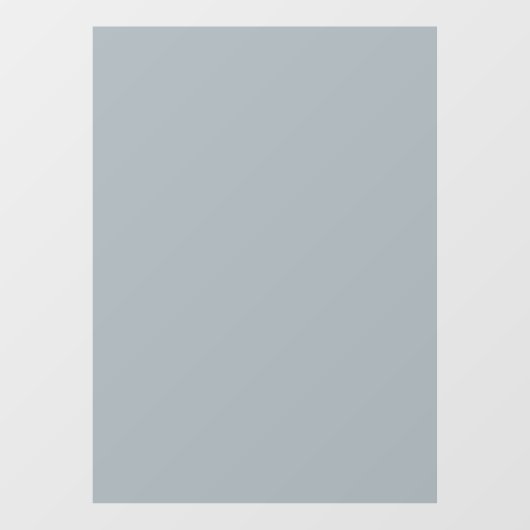 Metallic Silver Partial Transparent Design Fensteraufkleber (Blatt)