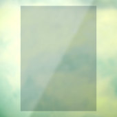 Metallic Silver Partial Transparent Design Fensteraufkleber (Blatt 3)