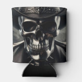 Metallic Skull Cowboy Can Cooler Dosenkühler (Rückseite)
