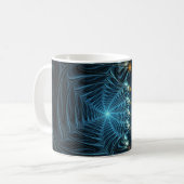 Metallic Spider Webs Kaffeetasse (Vorderseite Links)