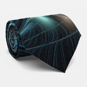 Metallic Spider Webs Krawatte (Gerollt)