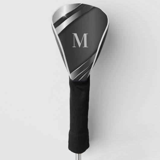 Metallic Texture Monogram Golf Headcover (Vorderseite)