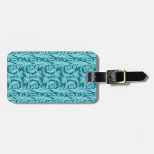 Metallic Waves 2 Tone Aquamarine Gepäcktasche Gepäckanhänger