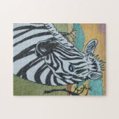 Metallic Zebra Puzzle (Horizontal)