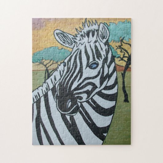 Metallic Zebra Puzzle (Vertikal)