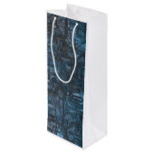 metallica geschenktüte für weinflaschen (Rückseite Schrägansicht)