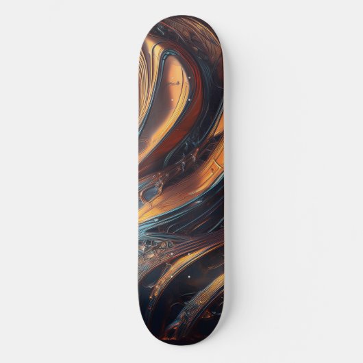 Metallica Muster Skateboard (Vorderseite)