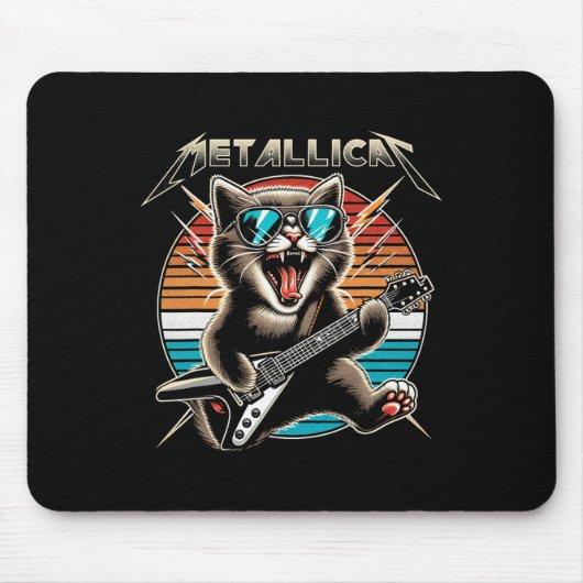 Metallicat - Funny Cat 2 Mousepad (Vorne)