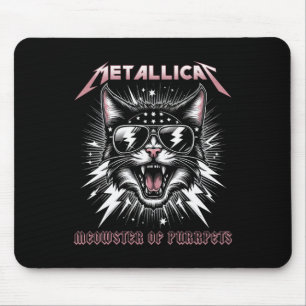 Metallicat Meowster of Purpets - Witzigere Katze 2 Mousepad