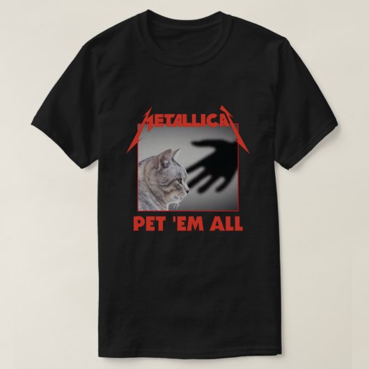Metallicat T-Shirt (Design vorne)
