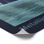 Metallichron - Brassy Rise Poster (Ecke)