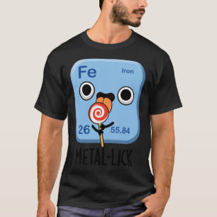 Metallick Funny Chemistry Metal Pub T-Shirt