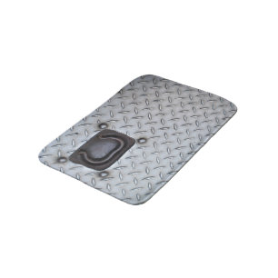 Metallindustrielle Blick-Bad-Matte (klein) Badematte