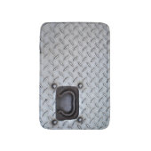 Metallindustrielle Blick-Bad-Matte (klein) Badematte (Vorderseite Vertikal)