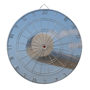 Metallisch Blaue Himmel Dartscheibe