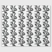 Metallisch Geschenkpapier (Flach)