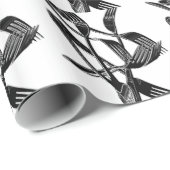 Metallisch Geschenkpapier (Rolleneckpunkt)