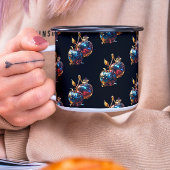 Metallisch getauchte Kirschen Tasse