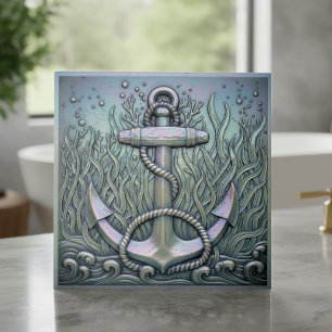 Metallisch Irisierend Anker ID1223 Fliese