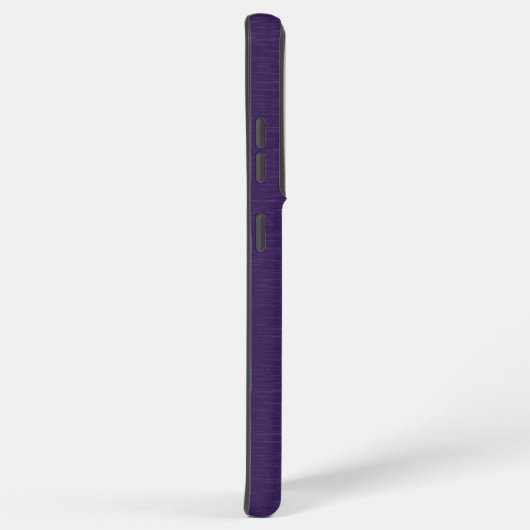 Metallisch Lila mit Black Paisley Lace Samsung Ga Samsung Galaxy Hülle (Rechte Seite)