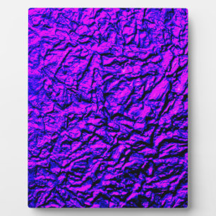 Metallisch Lila, rosa und blau eingefärbt Fotoplatte