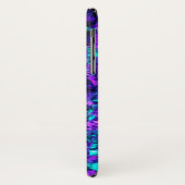 Metallisch Lila und Aquamarin Case-Mate iPhone Hülle (Hinten/Links)