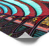 metallisch poster (Ecke)