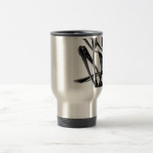Metallisch Reisebecher (Mittel)