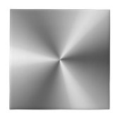 Metallisch Silber Fliese (Vorderseite)