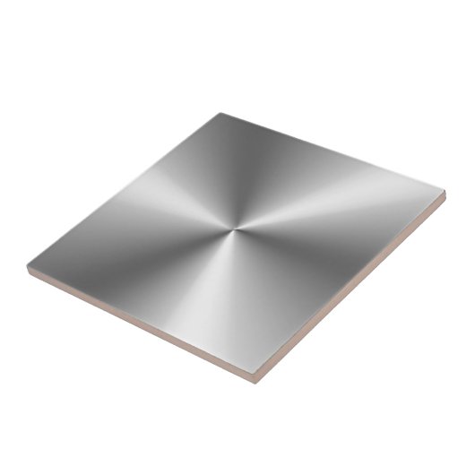 Metallisch Silber Fliese (Seite)