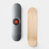 Metallisch Silber Skateboard (Vorderseite)