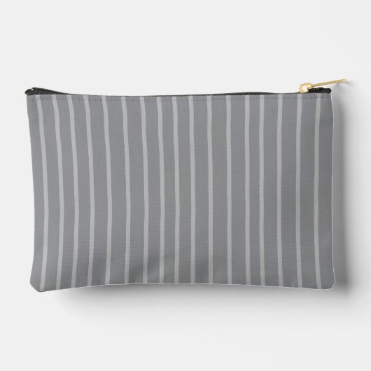 Metallisch Silber Zubehörtasche (Rückseite)