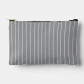 Metallisch Silber Zubehörtasche (Vorderseite)