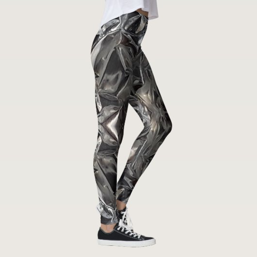 Metallische Abstract 101 Leggings (Rechts)
