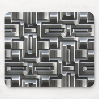 Metallische Abstrakte Weave-Optionen 1A-1D-Mousepa Mousepad
