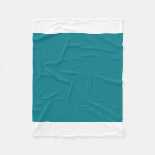 Metallische Algengrün Fleecedecke