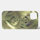 Metallische Blätter Case-Mate iPhone Hülle (Rückseite (Horizontal))
