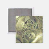 Metallische Blätter Magnet (Vorderseite/Rückseite)