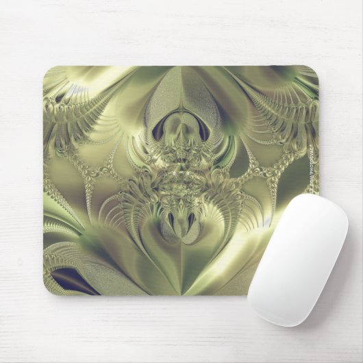 Metallische Blätter Mousepad (Mit Mouse)