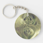 Metallische Blätter Schlüsselanhänger (Vorderseite)