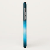 Metallische blaue Imitate aus rostfreiem Stahl Case-Mate iPhone Hülle (Hinten/Links)