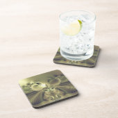 Metallische Blume Getränkeuntersetzer (Rechte Seite)