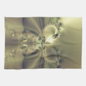 Metallische Blume Küchentuch (Horizontal)