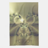 Metallische Blume Küchentuch (Vertikal)